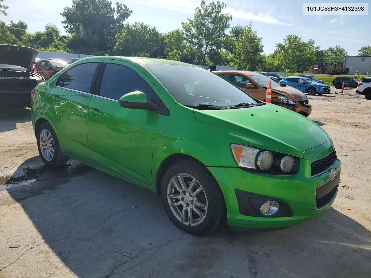 2015 Chevrolet Sonic Lt VIN: 1G1JC5SH3F4132398 Lot: 54653676