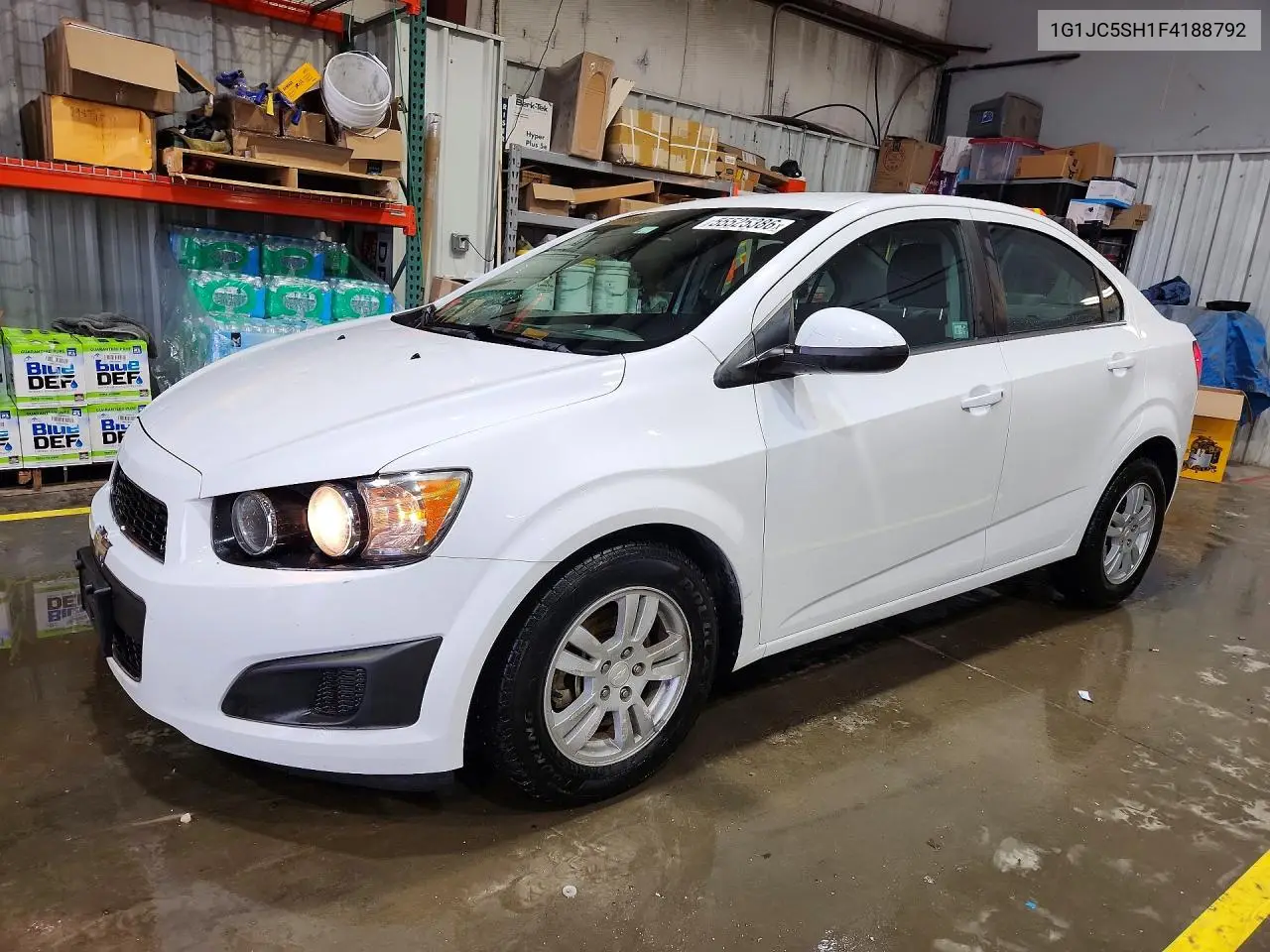 2015 Chevrolet Sonic Lt VIN: 1G1JC5SH1F4188792 Lot: 55525386