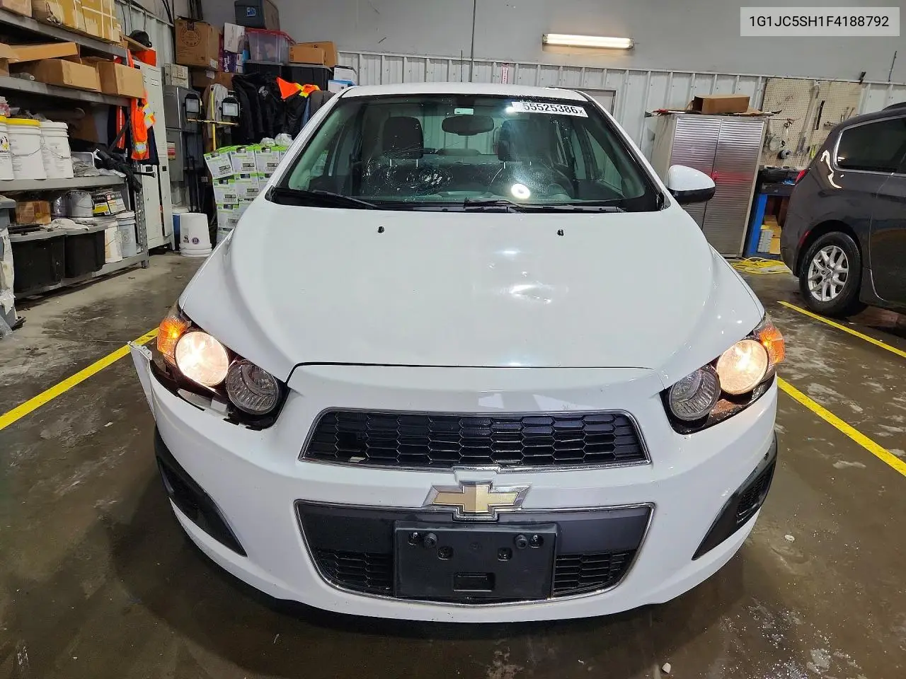 2015 Chevrolet Sonic Lt VIN: 1G1JC5SH1F4188792 Lot: 55525386