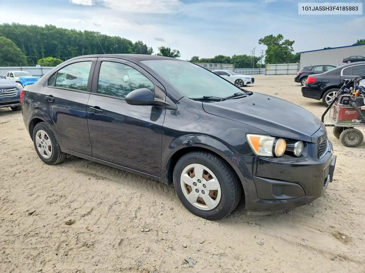 2015 Chevrolet Sonic Ls VIN: 1G1JA5SH3F4185883 Lot: 56734036
