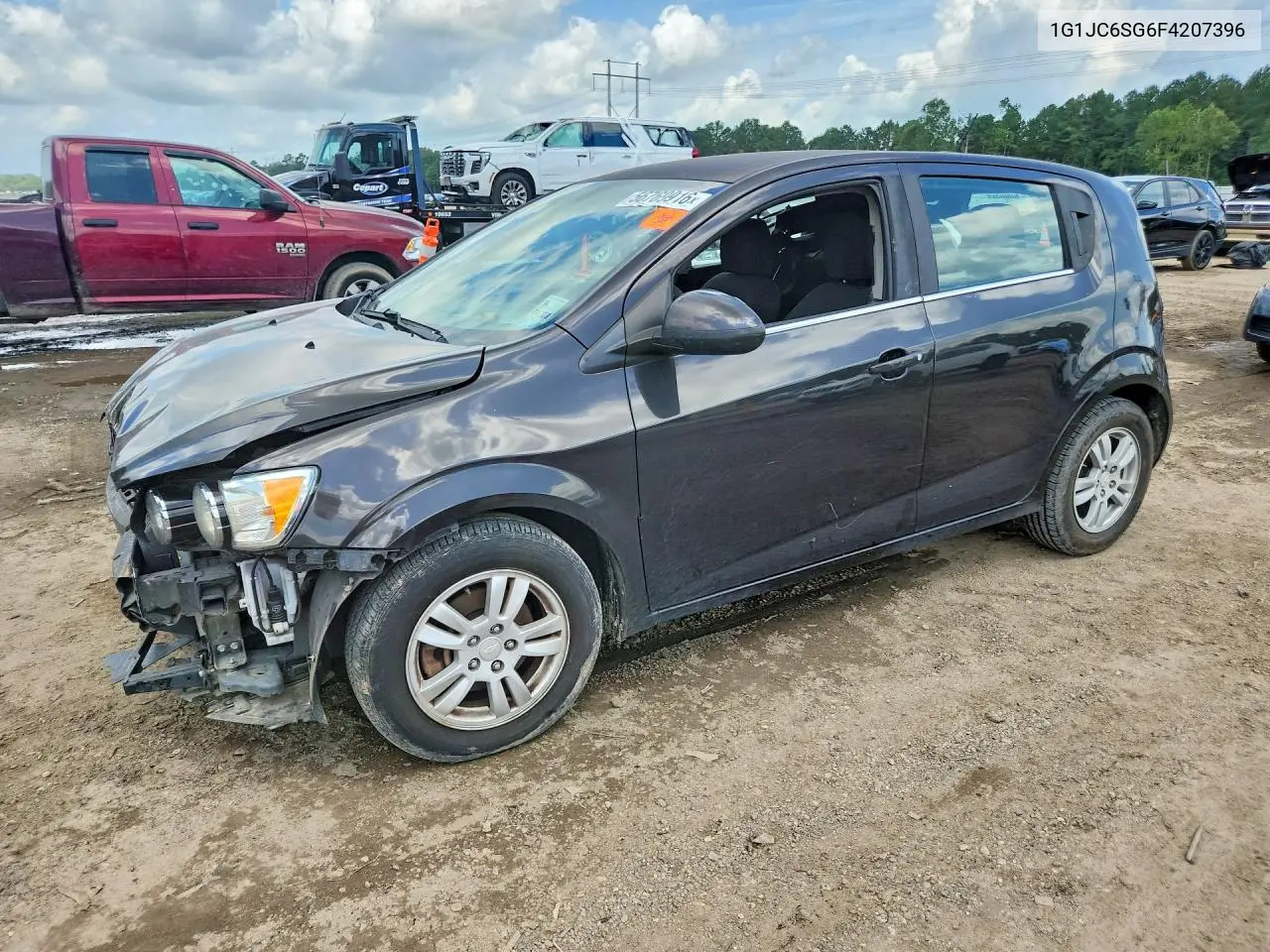 2015 Chevrolet Sonic Lt VIN: 1G1JC6SG6F4207396 Lot: 56769916