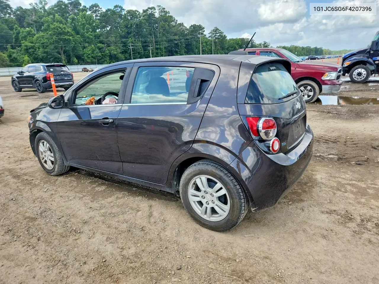 2015 Chevrolet Sonic Lt VIN: 1G1JC6SG6F4207396 Lot: 56769916