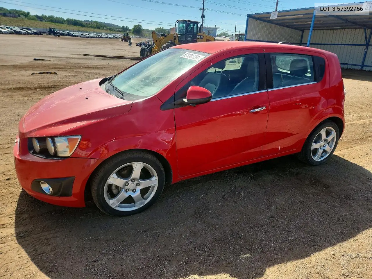 2015 Chevrolet Sonic VIN: 1G1JE6SB0F4119393 Lot: 57392756