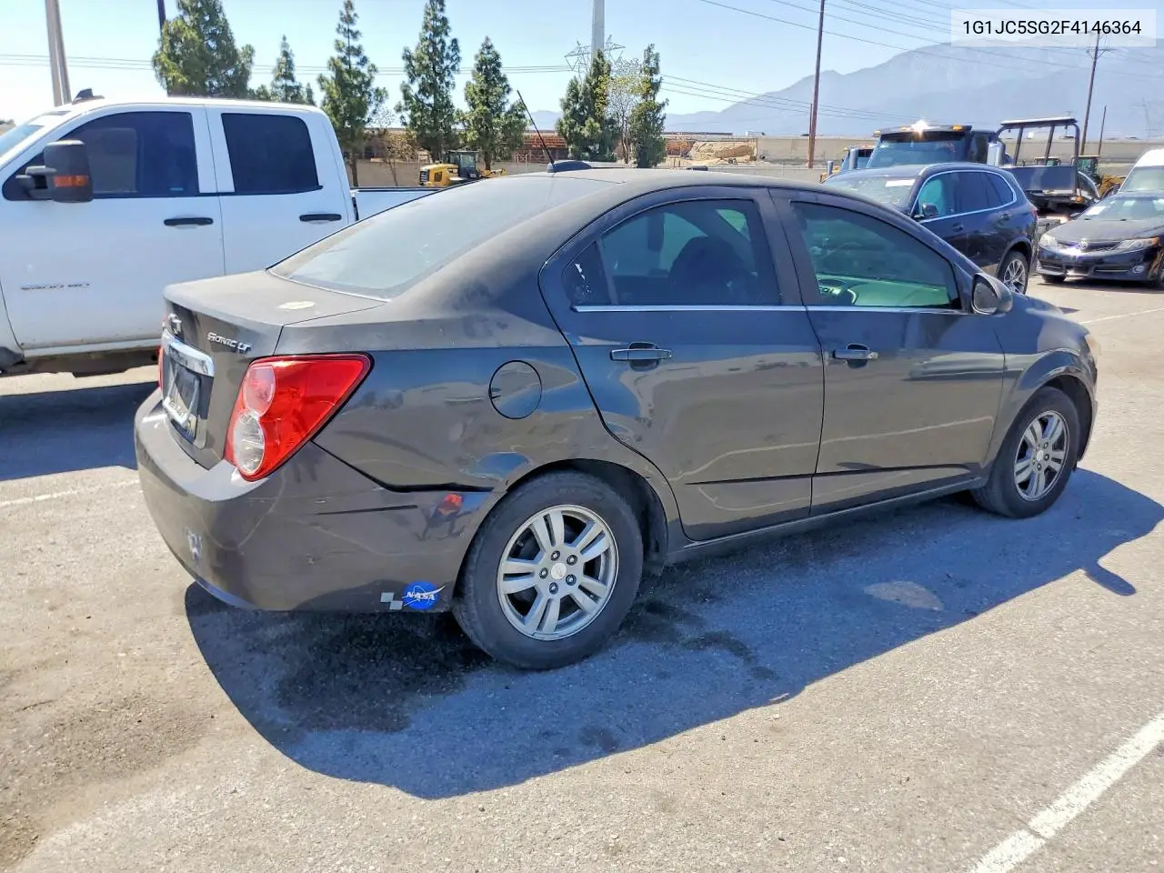 2015 Chevrolet Sonic Lt VIN: 1G1JC5SG2F4146364 Lot: 57396566