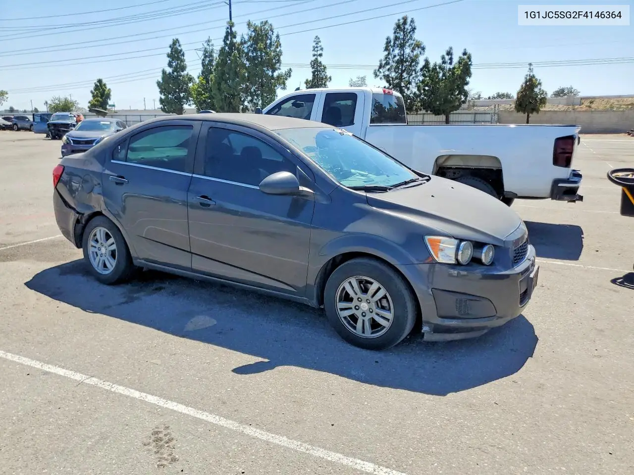 2015 Chevrolet Sonic Lt VIN: 1G1JC5SG2F4146364 Lot: 57396566