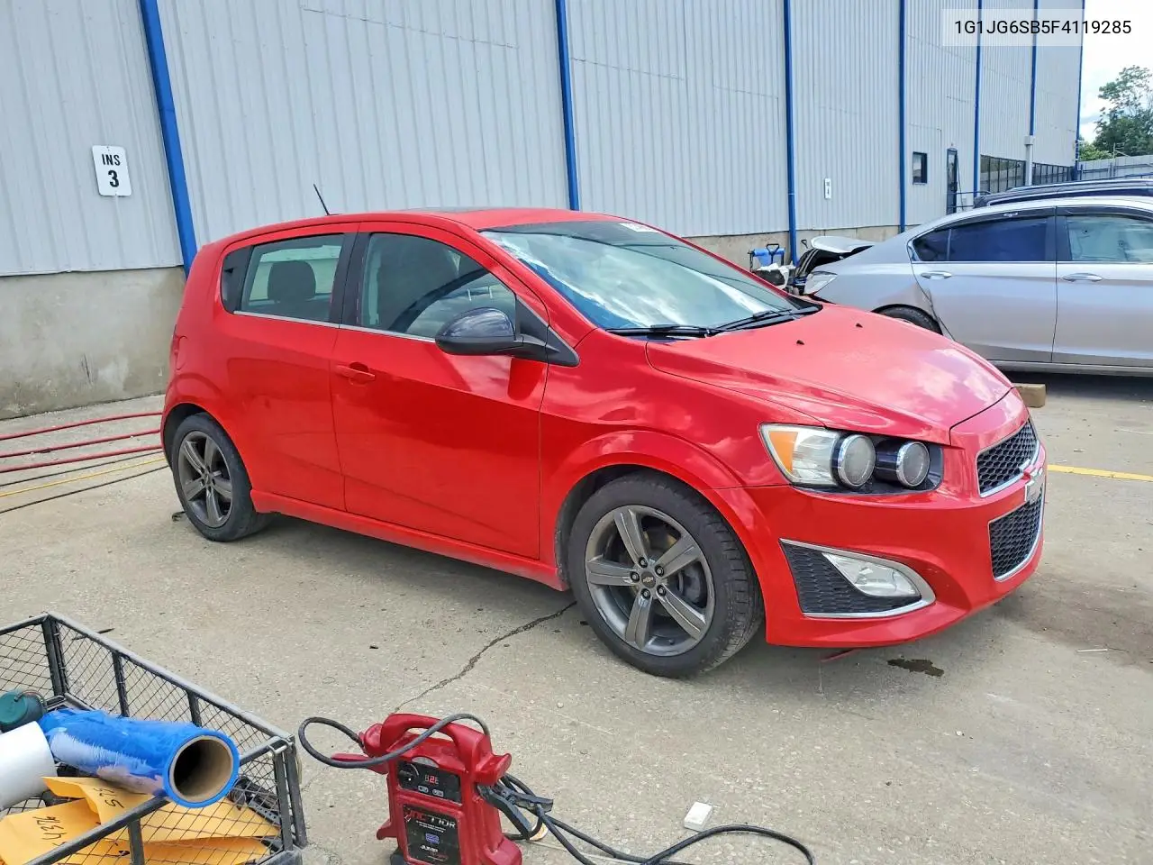 2015 Chevrolet Sonic Rs VIN: 1G1JG6SB5F4119285 Lot: 57486096
