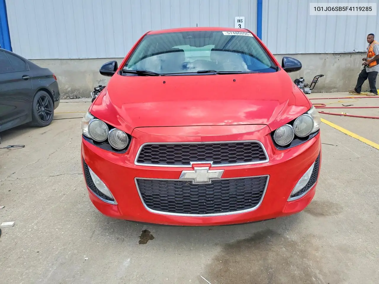 2015 Chevrolet Sonic Rs VIN: 1G1JG6SB5F4119285 Lot: 57486096