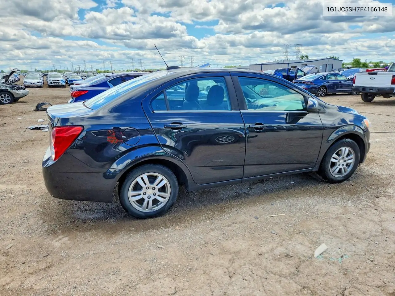 2015 Chevrolet Sonic Lt VIN: 1G1JC5SH7F4166148 Lot: 57606426