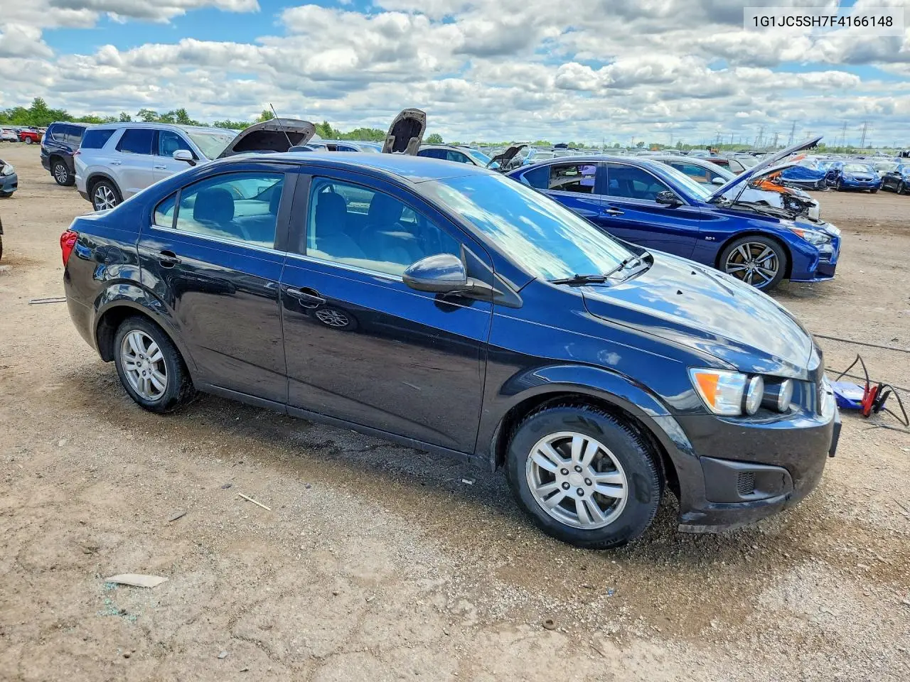 2015 Chevrolet Sonic Lt VIN: 1G1JC5SH7F4166148 Lot: 57606426