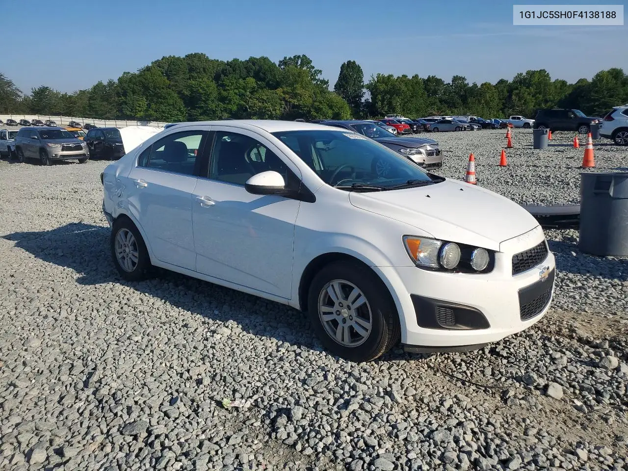 2015 Chevrolet Sonic Lt VIN: 1G1JC5SH0F4138188 Lot: 58279816