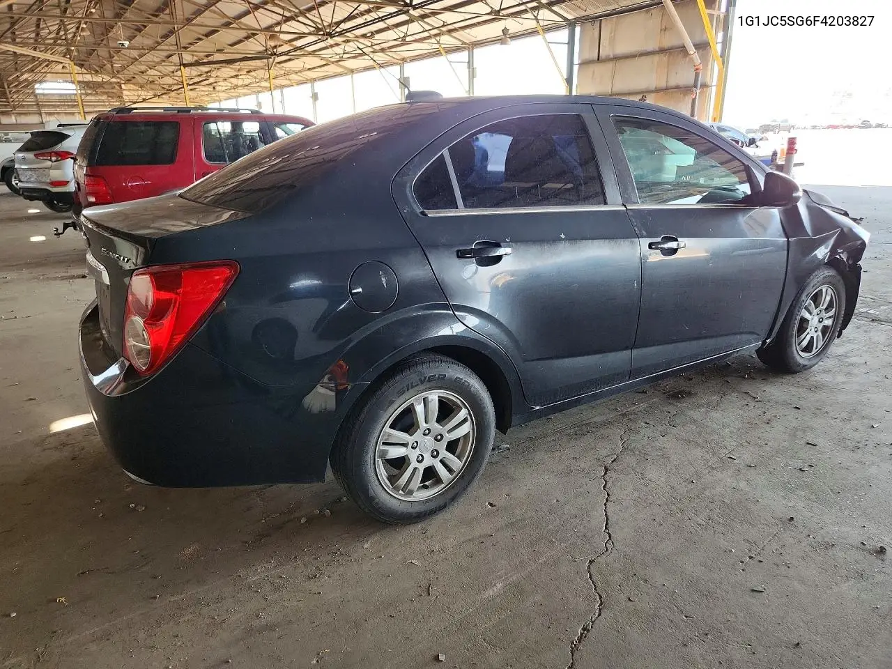 2015 Chevrolet Sonic Lt VIN: 1G1JC5SG6F4203827 Lot: 58801826
