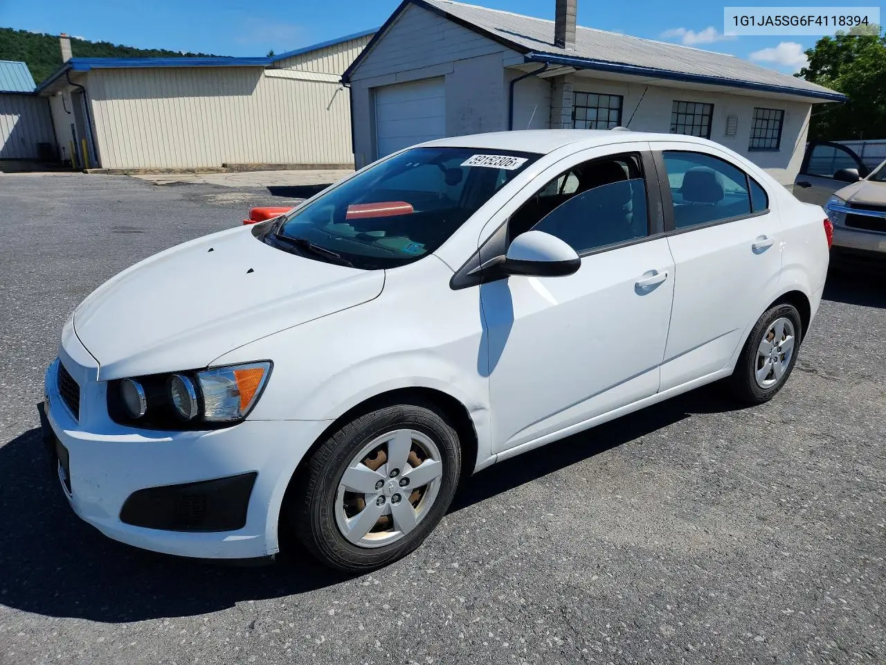 2015 Chevrolet Sonic Ls VIN: 1G1JA5SG6F4118394 Lot: 59152306