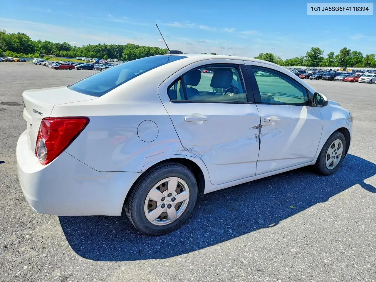 2015 Chevrolet Sonic Ls VIN: 1G1JA5SG6F4118394 Lot: 59152306