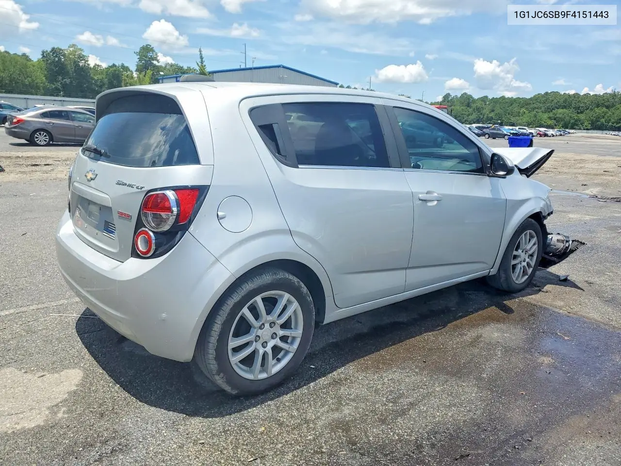 2015 Chevrolet Sonic Lt VIN: 1G1JC6SB9F4151443 Lot: 59366016