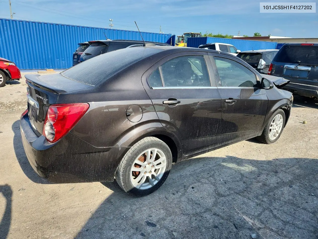 2015 Chevrolet Sonic Lt VIN: 1G1JC5SH1F4127202 Lot: 59613256