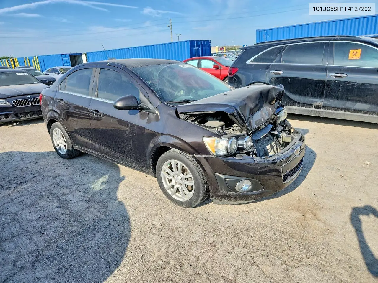 2015 Chevrolet Sonic Lt VIN: 1G1JC5SH1F4127202 Lot: 59613256
