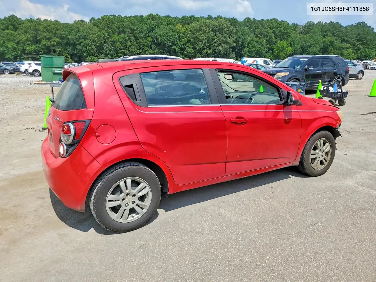 2015 Chevrolet Sonic Lt VIN: 1G1JC6SH8F4111858 Lot: 59693626