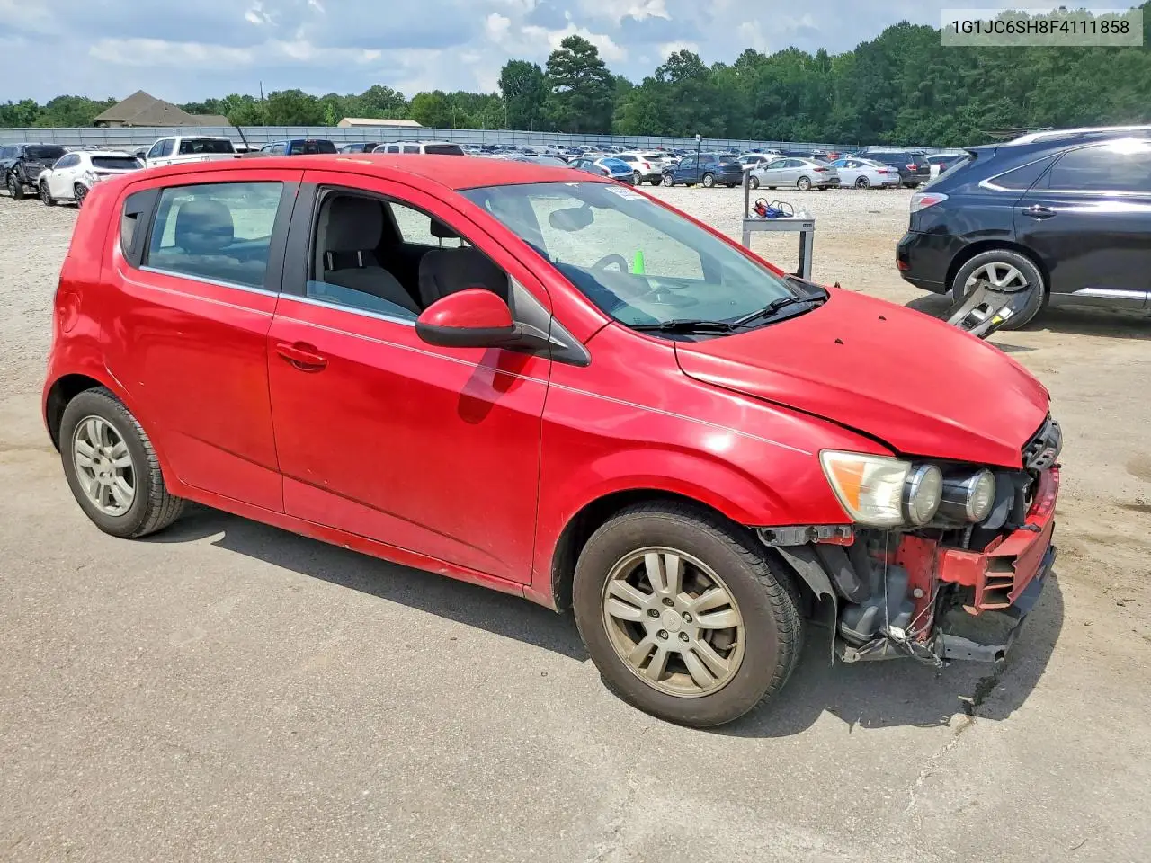 2015 Chevrolet Sonic Lt VIN: 1G1JC6SH8F4111858 Lot: 59693626