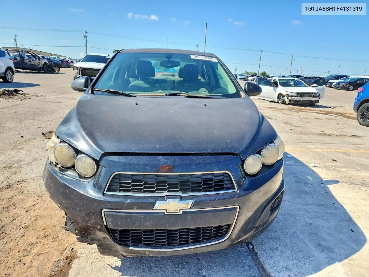 2015 Chevrolet Sonic Ls VIN: 1G1JA5SH1F4131319 Lot: 59713686