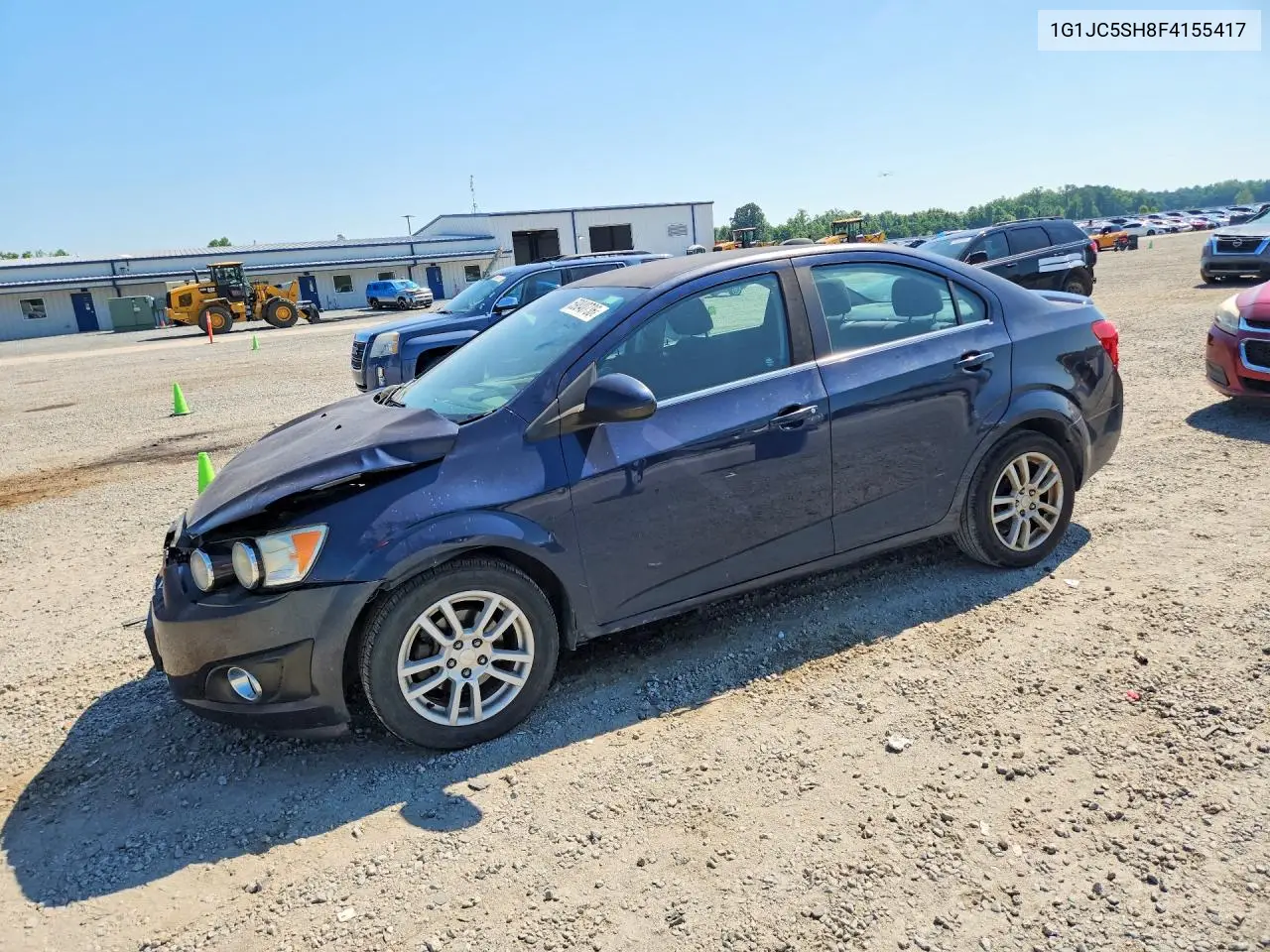 2015 Chevrolet Sonic Lt VIN: 1G1JC5SH8F4155417 Lot: 59840736