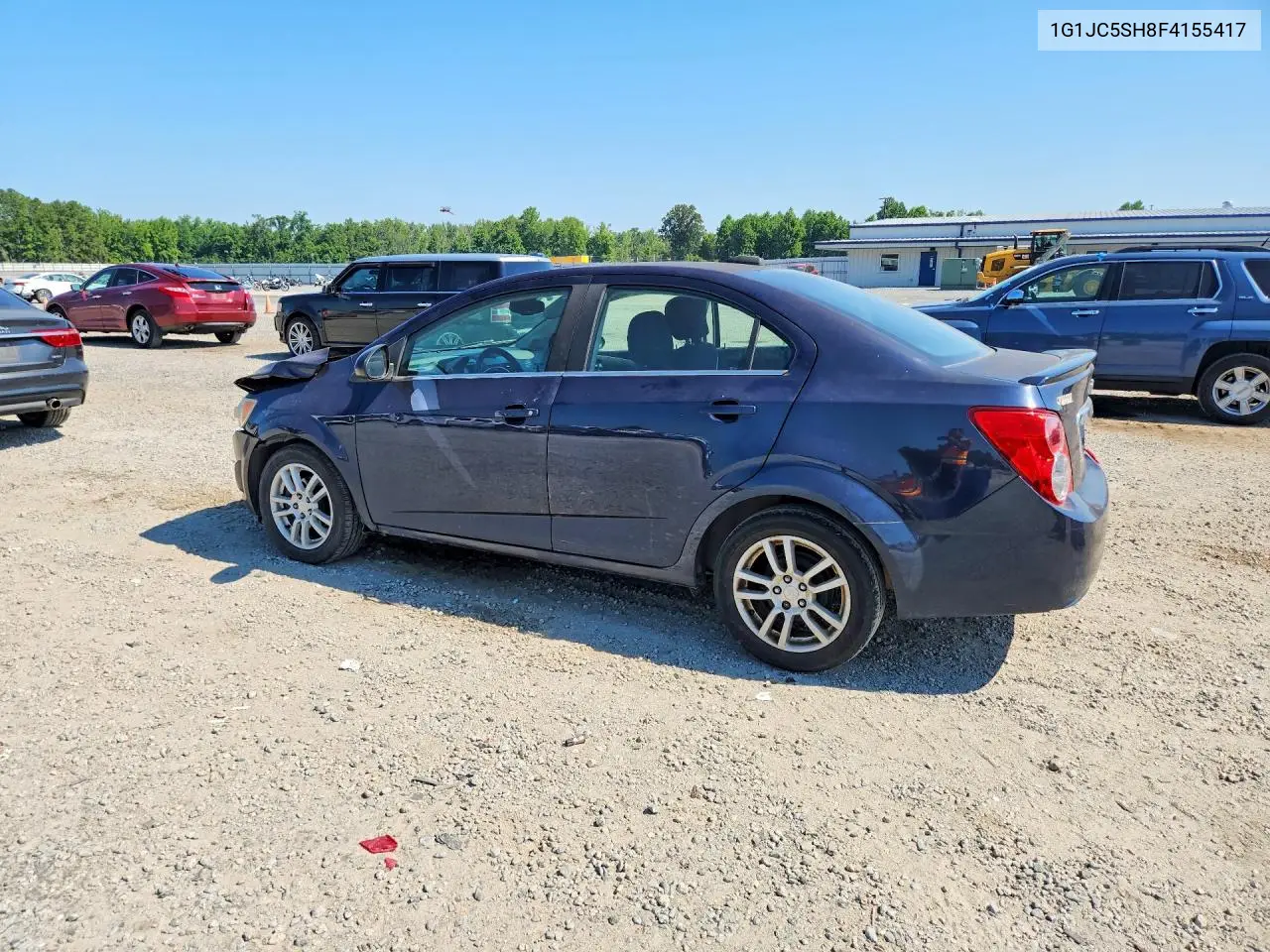 2015 Chevrolet Sonic Lt VIN: 1G1JC5SH8F4155417 Lot: 59840736