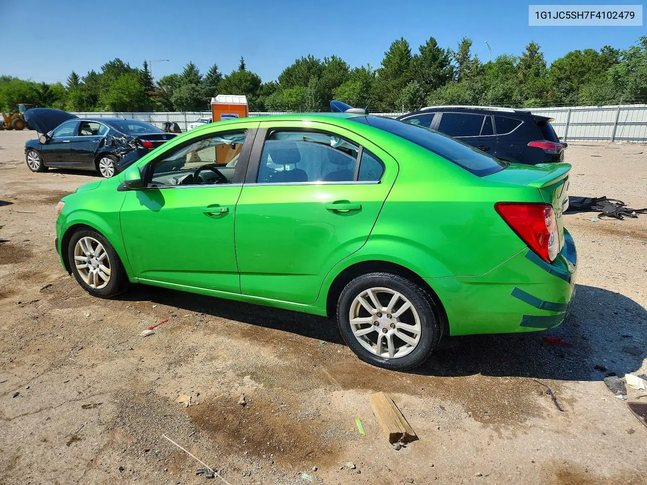 2015 Chevrolet Sonic Lt VIN: 1G1JC5SH7F4102479 Lot: 59844176