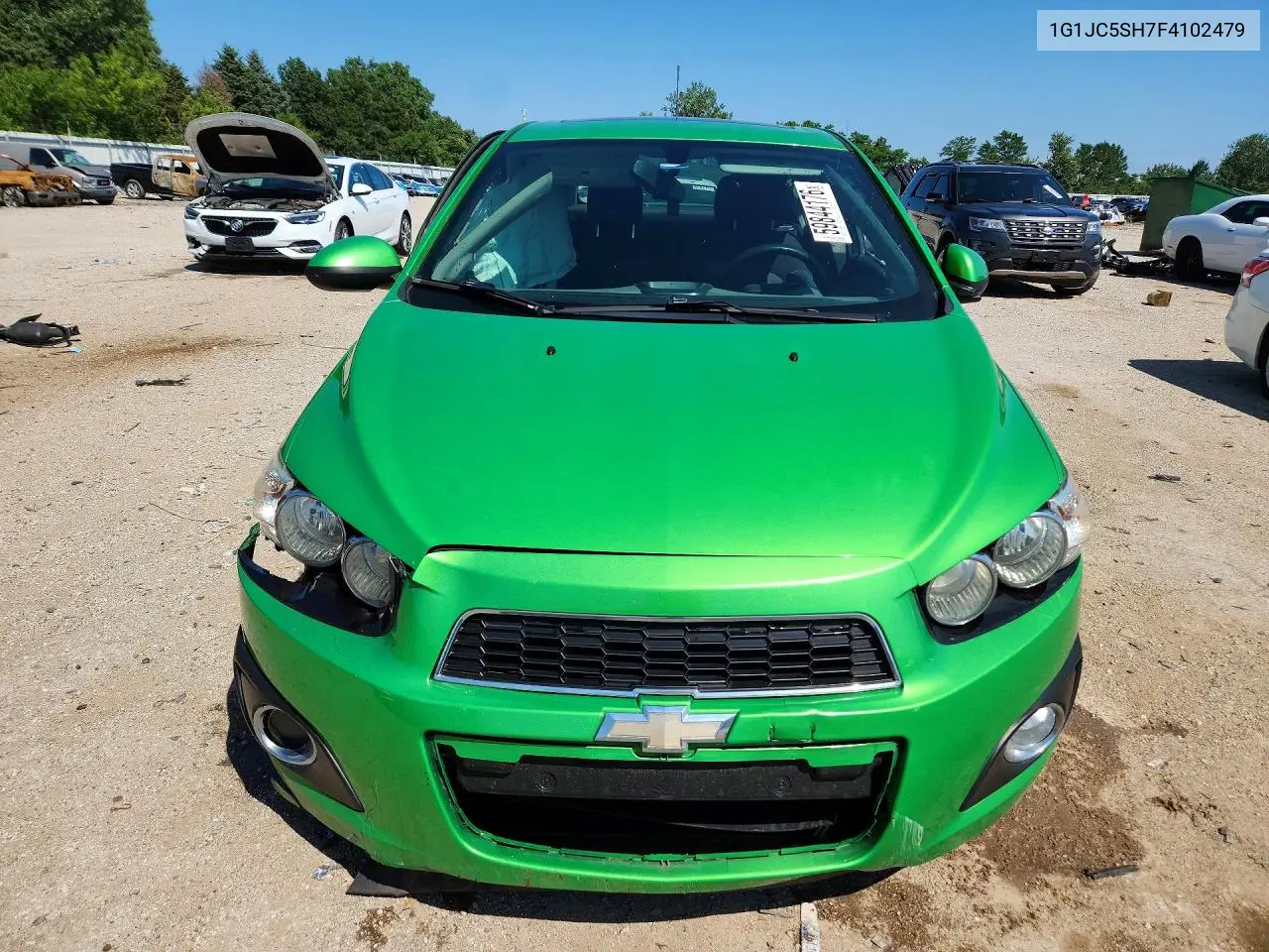 2015 Chevrolet Sonic Lt VIN: 1G1JC5SH7F4102479 Lot: 59844176