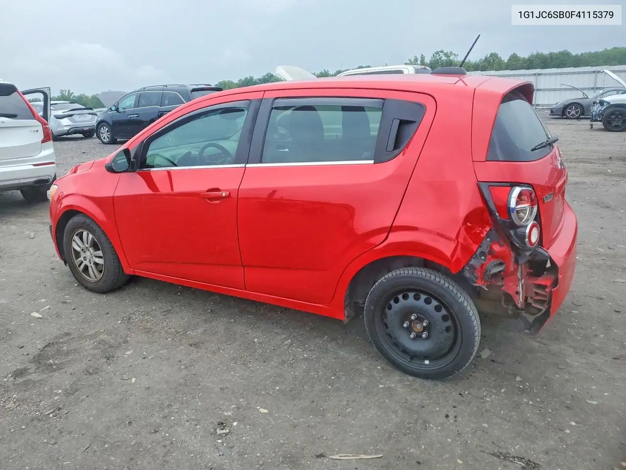 2015 Chevrolet Sonic Lt VIN: 1G1JC6SB0F4115379 Lot: 59954076