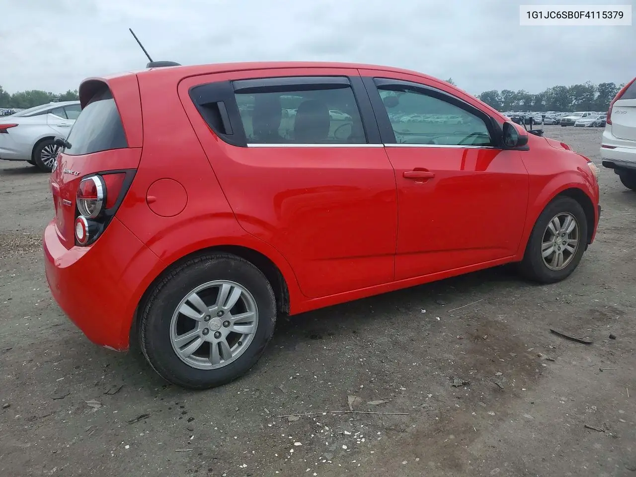 2015 Chevrolet Sonic Lt VIN: 1G1JC6SB0F4115379 Lot: 59954076
