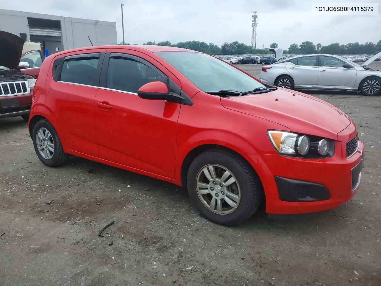 2015 Chevrolet Sonic Lt VIN: 1G1JC6SB0F4115379 Lot: 59954076