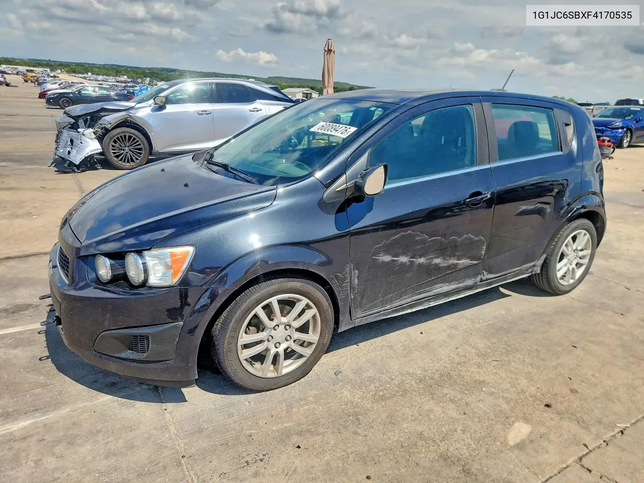 2015 Chevrolet Sonic Lt VIN: 1G1JC6SBXF4170535 Lot: 60089476