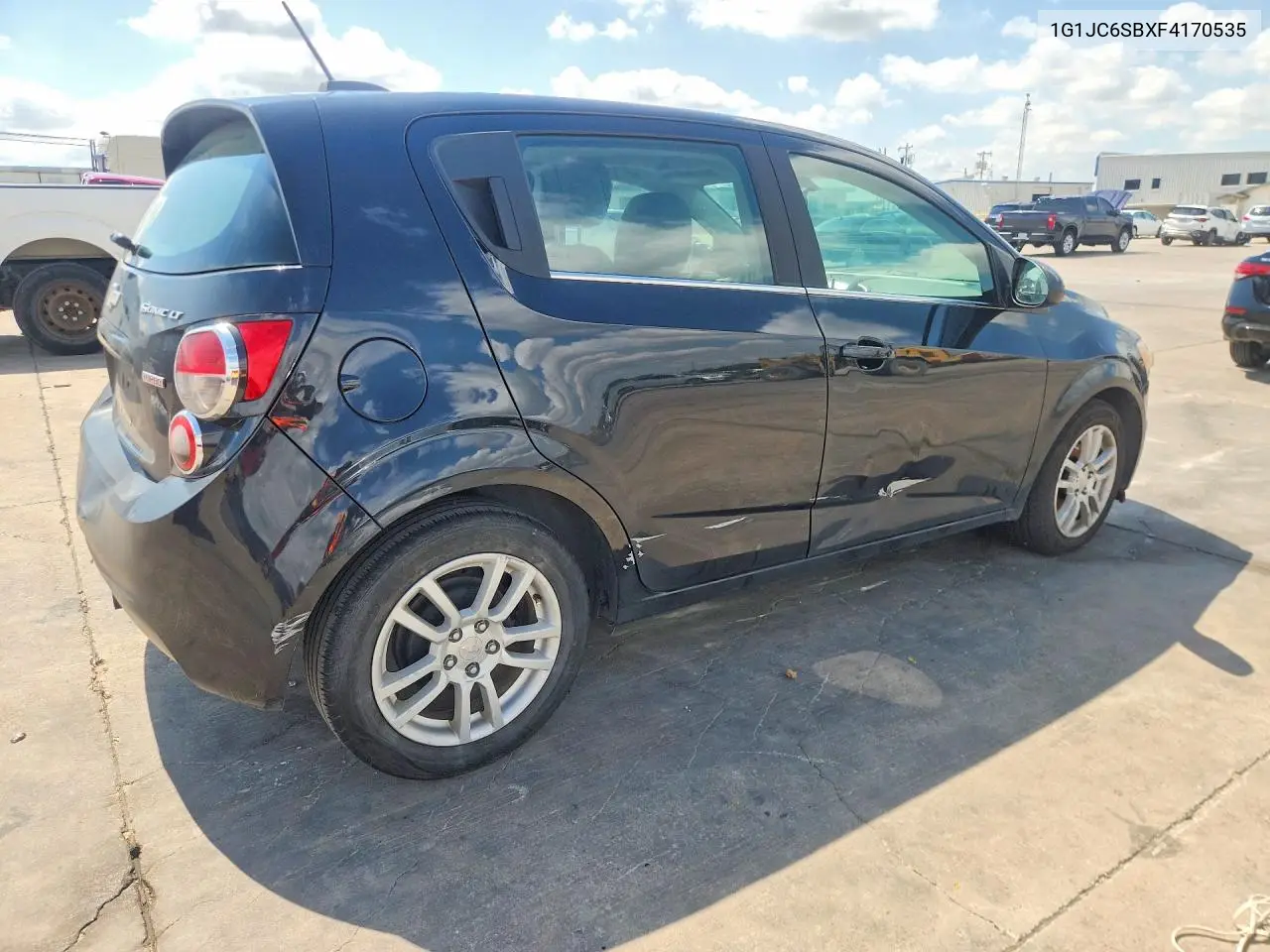 2015 Chevrolet Sonic Lt VIN: 1G1JC6SBXF4170535 Lot: 60089476