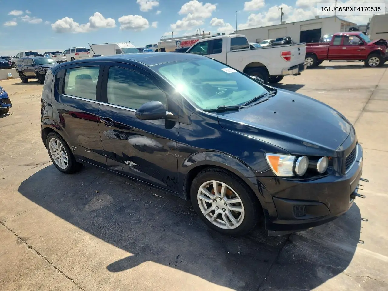2015 Chevrolet Sonic Lt VIN: 1G1JC6SBXF4170535 Lot: 60089476