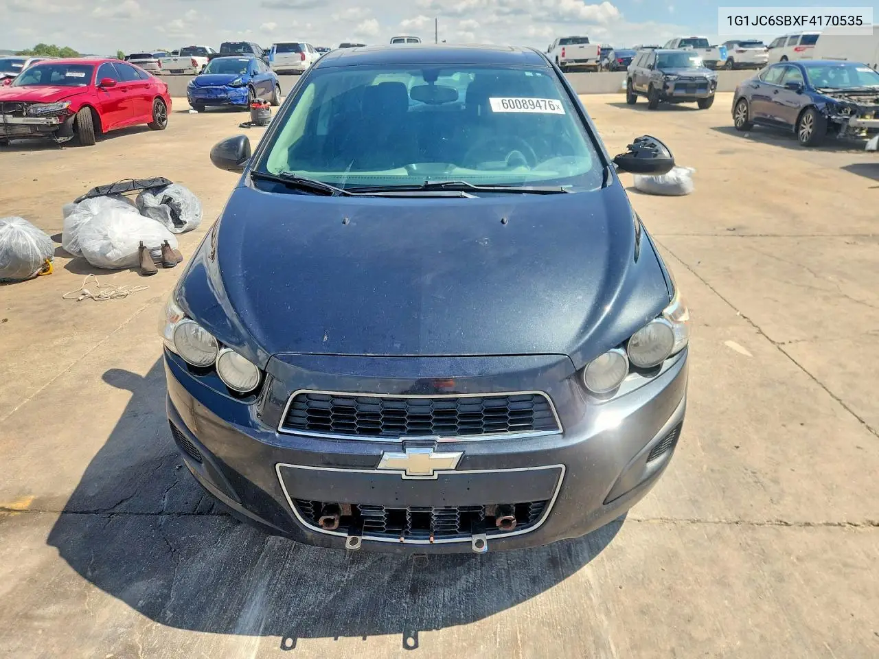 2015 Chevrolet Sonic Lt VIN: 1G1JC6SBXF4170535 Lot: 60089476