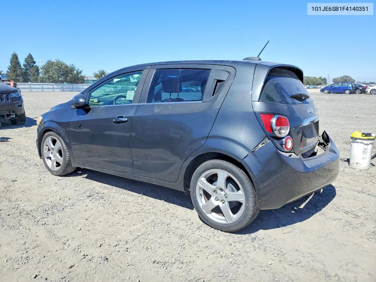 2015 Chevrolet Sonic Ltz VIN: 1G1JE6SB1F4140351 Lot: 60972496