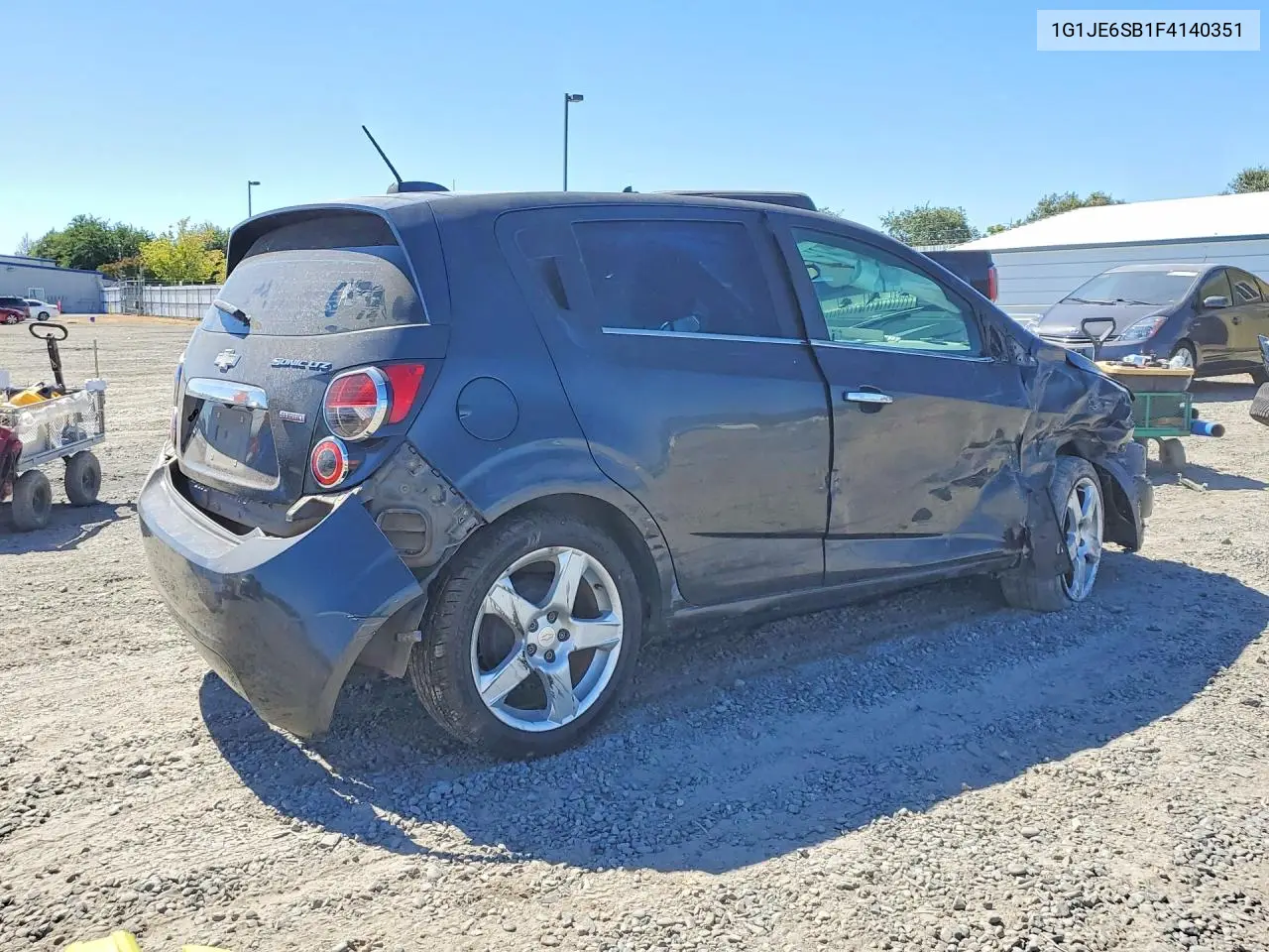 2015 Chevrolet Sonic Ltz VIN: 1G1JE6SB1F4140351 Lot: 60972496