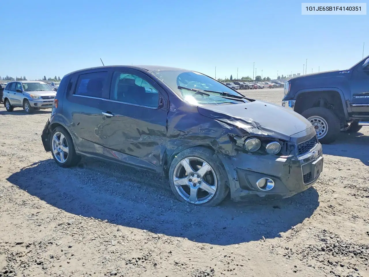 2015 Chevrolet Sonic Ltz VIN: 1G1JE6SB1F4140351 Lot: 60972496