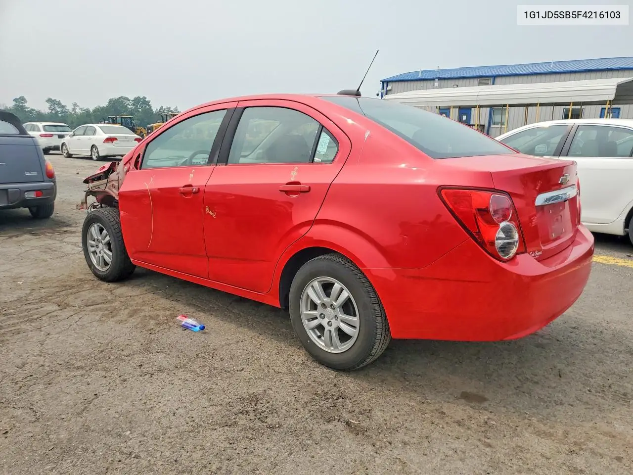 2015 Chevrolet Sonic Lt VIN: 1G1JD5SB5F4216103 Lot: 61122526