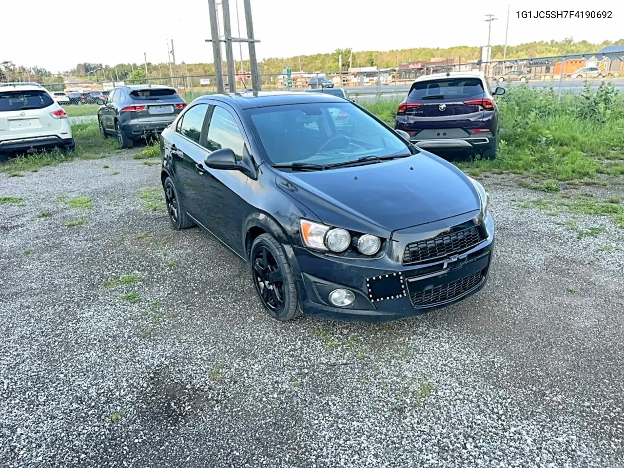 2015 Chev Sonic Lt VIN: 1G1JC5SH7F4190692 Lot: 61447576