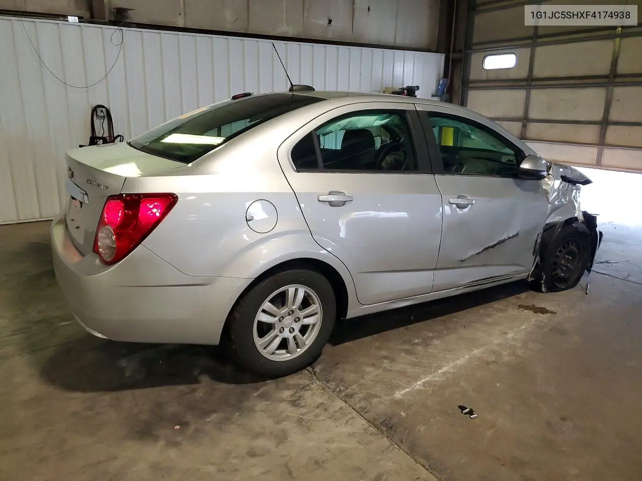 2015 Chevrolet Sonic Lt VIN: 1G1JC5SHXF4174938 Lot: 61674286