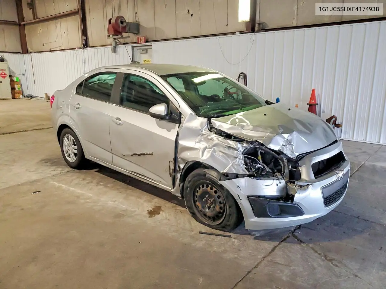 2015 Chevrolet Sonic Lt VIN: 1G1JC5SHXF4174938 Lot: 61674286