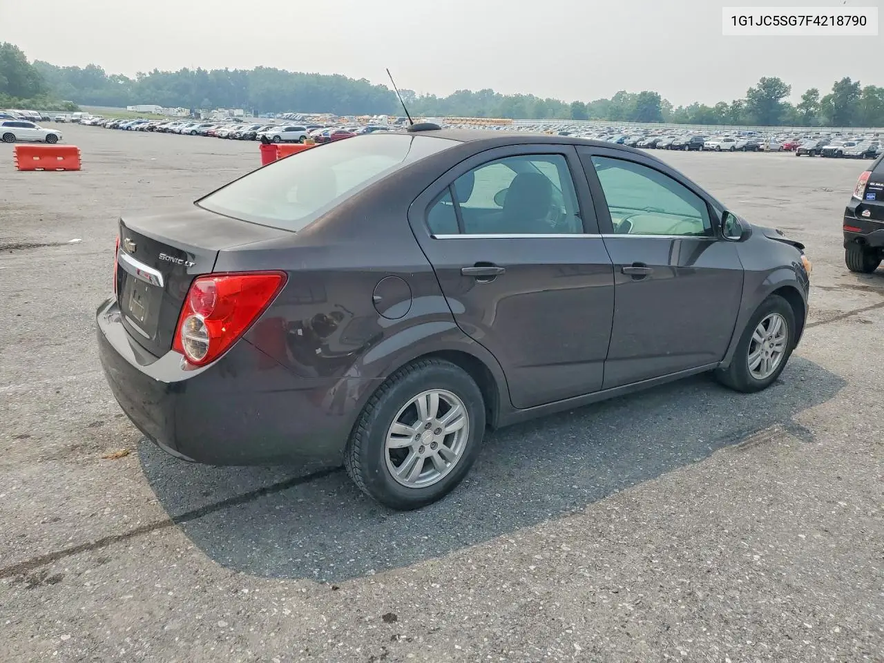2015 Chevrolet Sonic Lt VIN: 1G1JC5SG7F4218790 Lot: 61683206