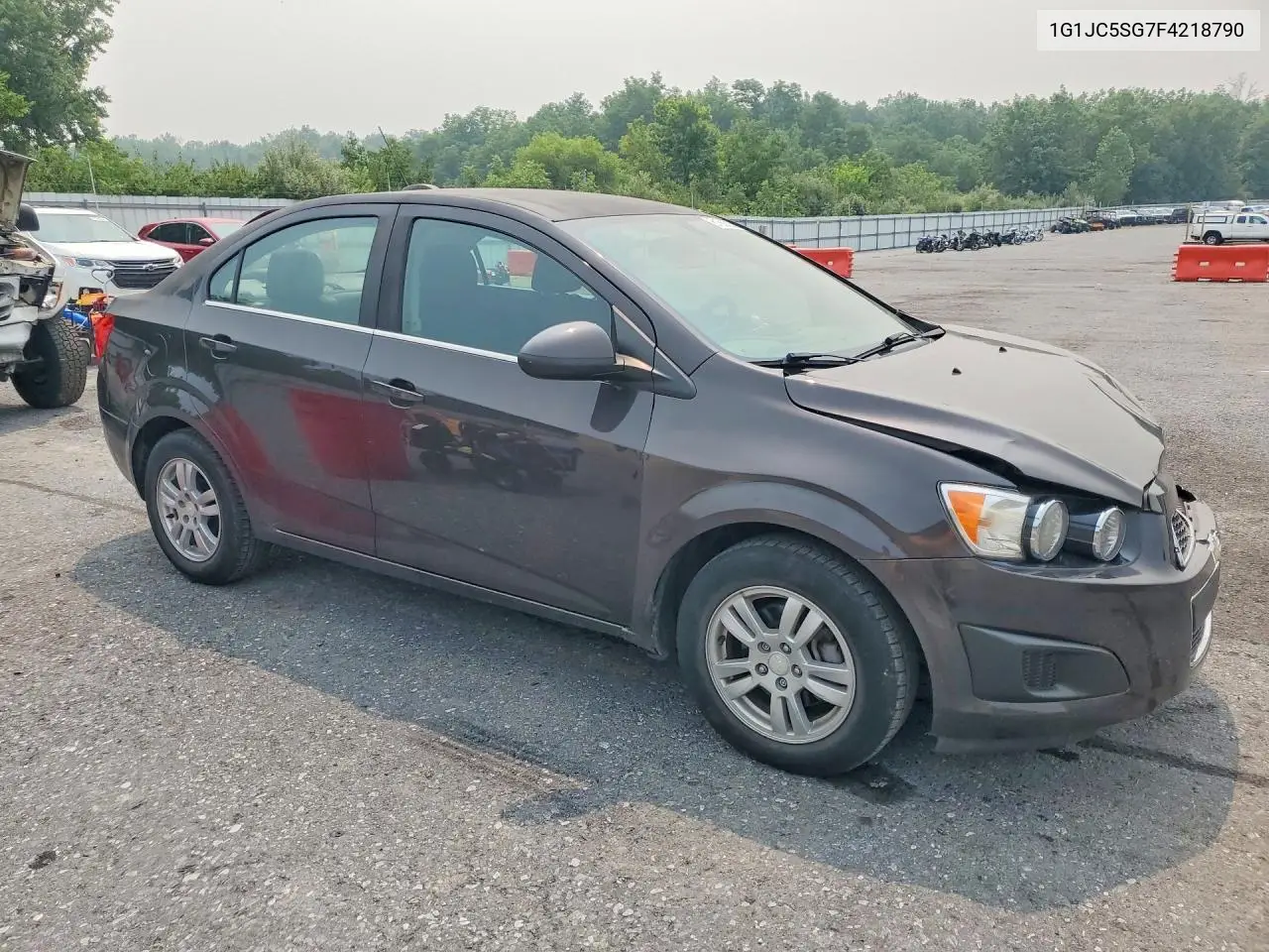 2015 Chevrolet Sonic Lt VIN: 1G1JC5SG7F4218790 Lot: 61683206