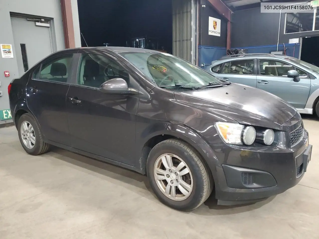 1G1JC5SH1F4158076 2015 Chevrolet Sonic Lt