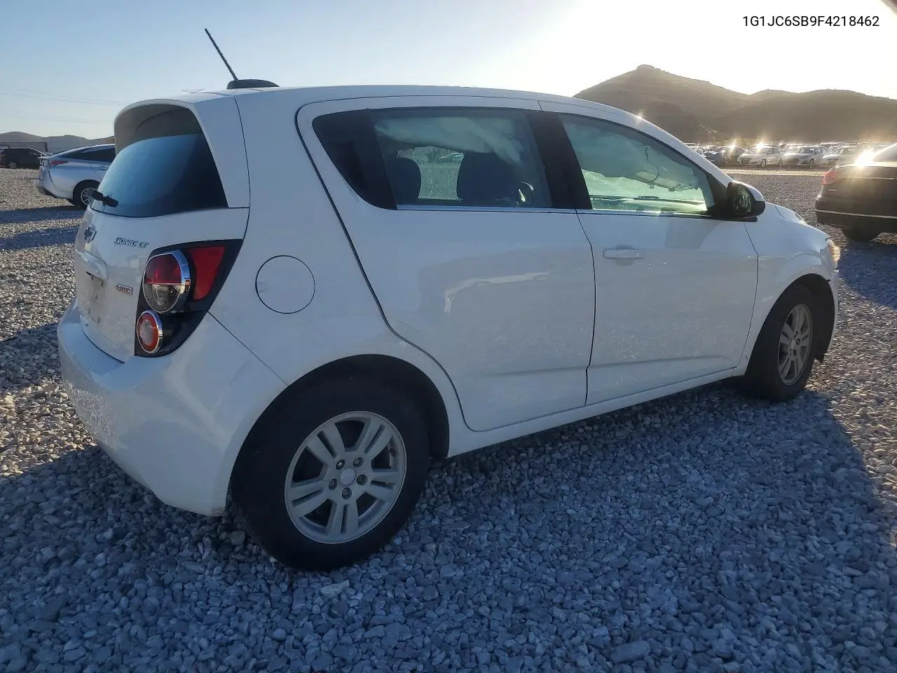 2015 Chevrolet Sonic Lt VIN: 1G1JC6SB9F4218462 Lot: 95585345