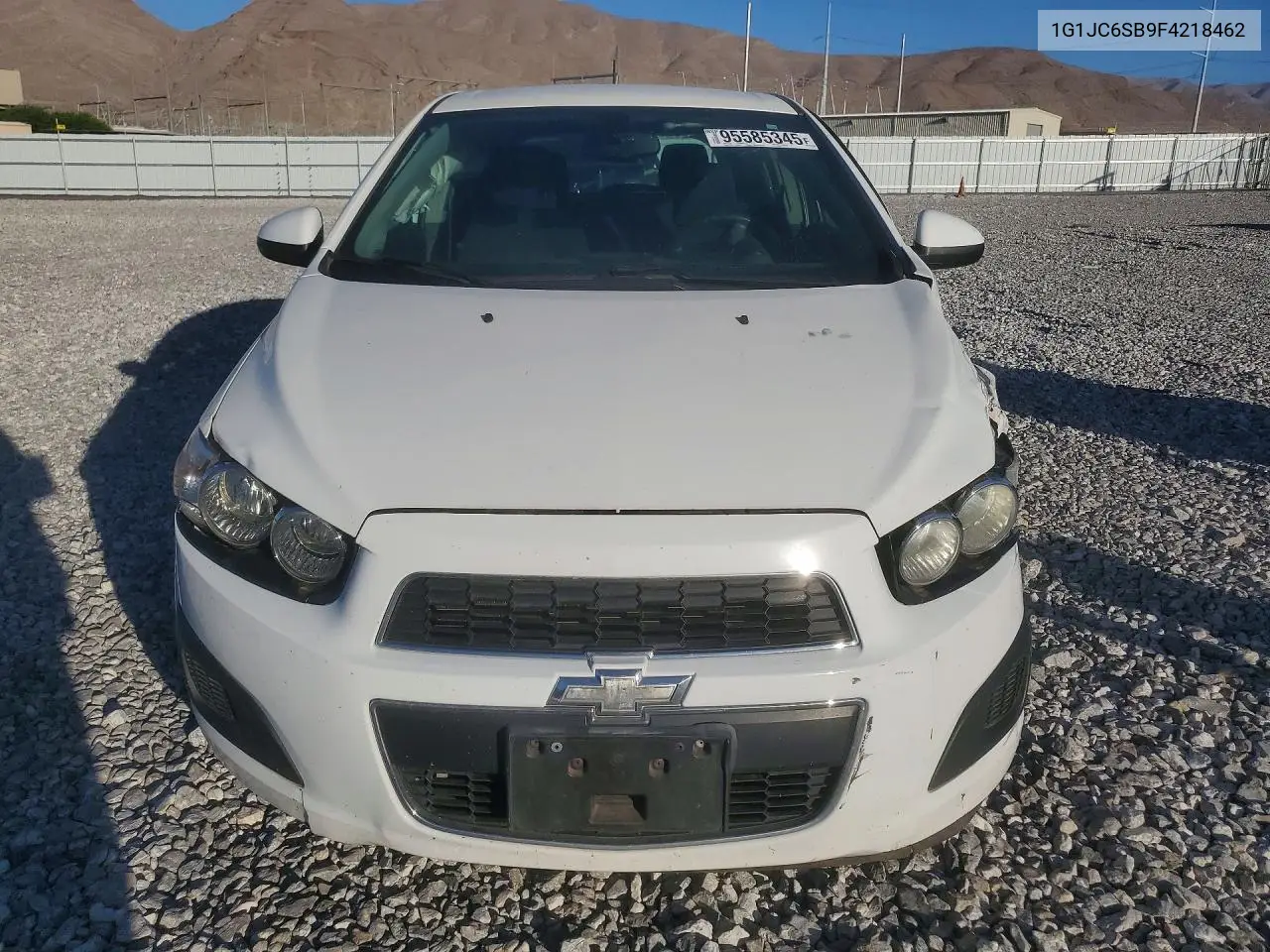 2015 Chevrolet Sonic Lt VIN: 1G1JC6SB9F4218462 Lot: 95585345