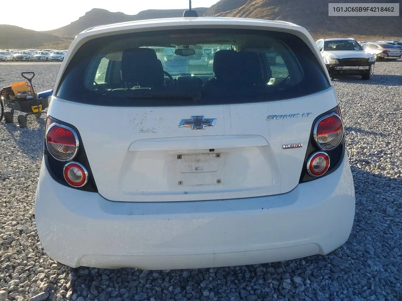 2015 Chevrolet Sonic Lt VIN: 1G1JC6SB9F4218462 Lot: 95585345