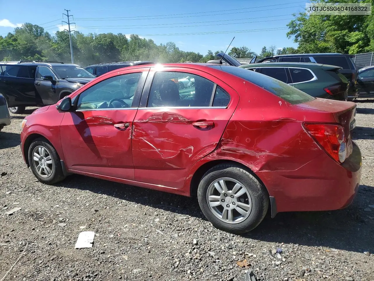 2016 Chevrolet Sonic Lt VIN: 1G1JC5SG6G4168322 Lot: 54553526