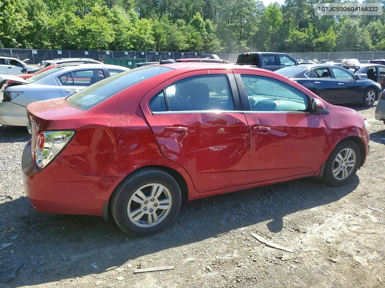 2016 Chevrolet Sonic Lt VIN: 1G1JC5SG6G4168322 Lot: 54553526