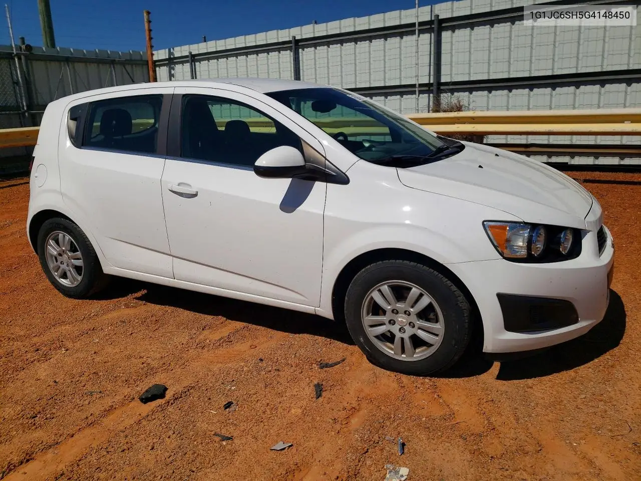 2016 Chevrolet Sonic Lt VIN: 1G1JC6SH5G4148450 Lot: 55936396